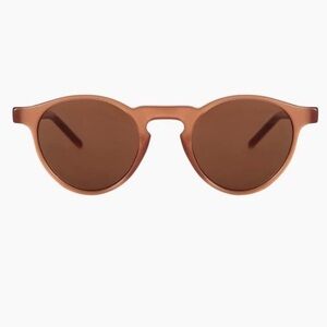 round  Brown Sunglasses